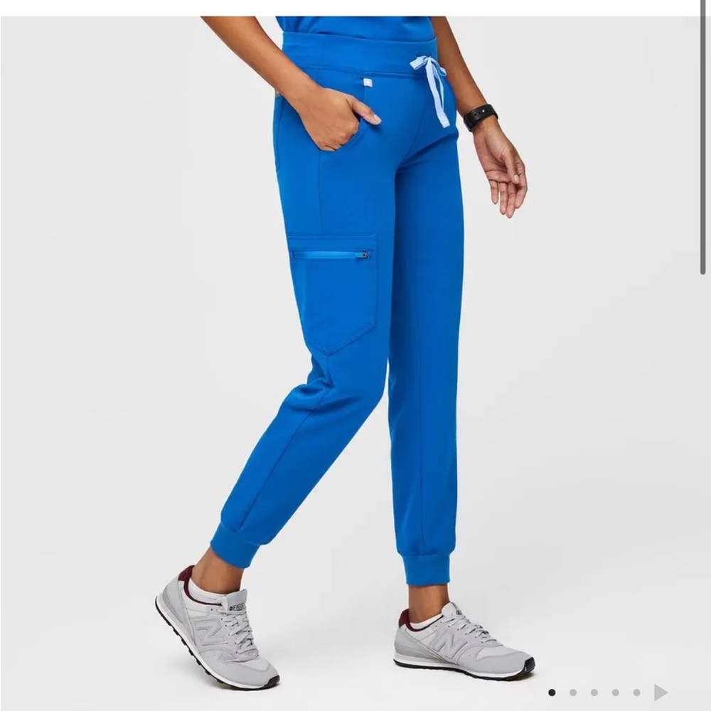 Figs Women's Royal Blue Track Jogger Pants